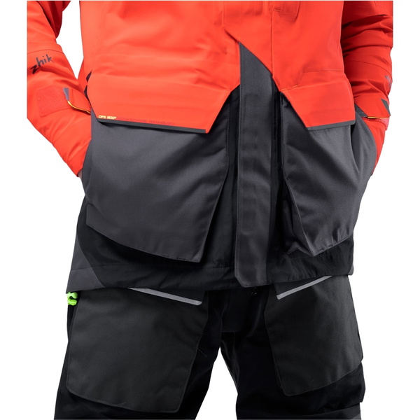 2026 Zhik Unisex OFS800 Offshore Sailing Jacket JKT-0860-U-FRD - Flame Red